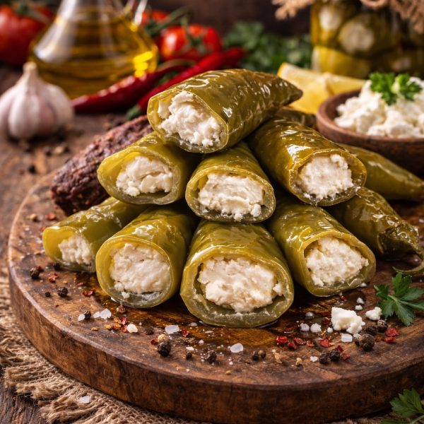 Peynir Dolgulu Çarliston Biber