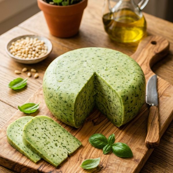 Fesleğenli Yeşil Gouda Peyniri