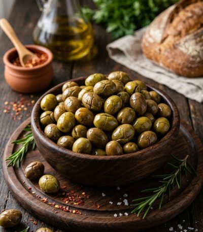 Bodrum Kırma Yeşil Zeytin